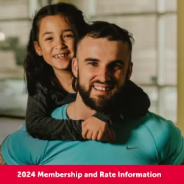 Father and Daughter 2024 Membership and Rate Information